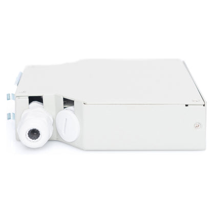 DIGITUS Hutschienen Spleißbox für 8 LC/DX Kupplungen