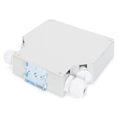 DIGITUS Hutschienen Spleißbox für 8 LC/DX Kupplungen