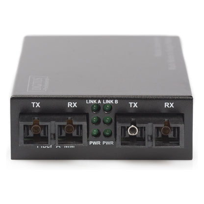 DIGITUS Medienkonverter Gigabit Multimode/ Singlemode. SC/SC