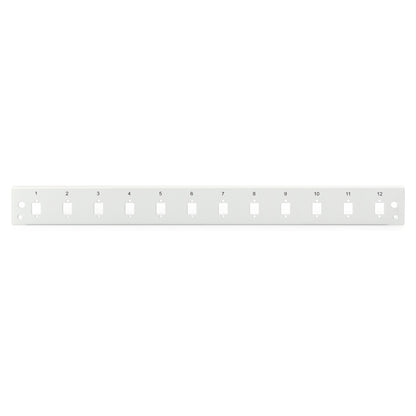 DIGITUS LWL Spleißbox Frontblende 1HE 12xLC DX schnellversch