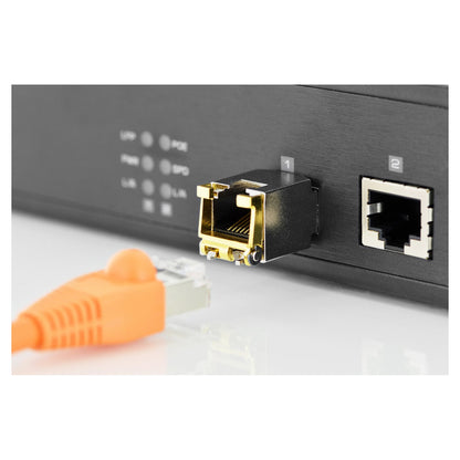 DIGITUS Mini GBIC Kupfer SFP Modul. 10 Gbps. RJ45