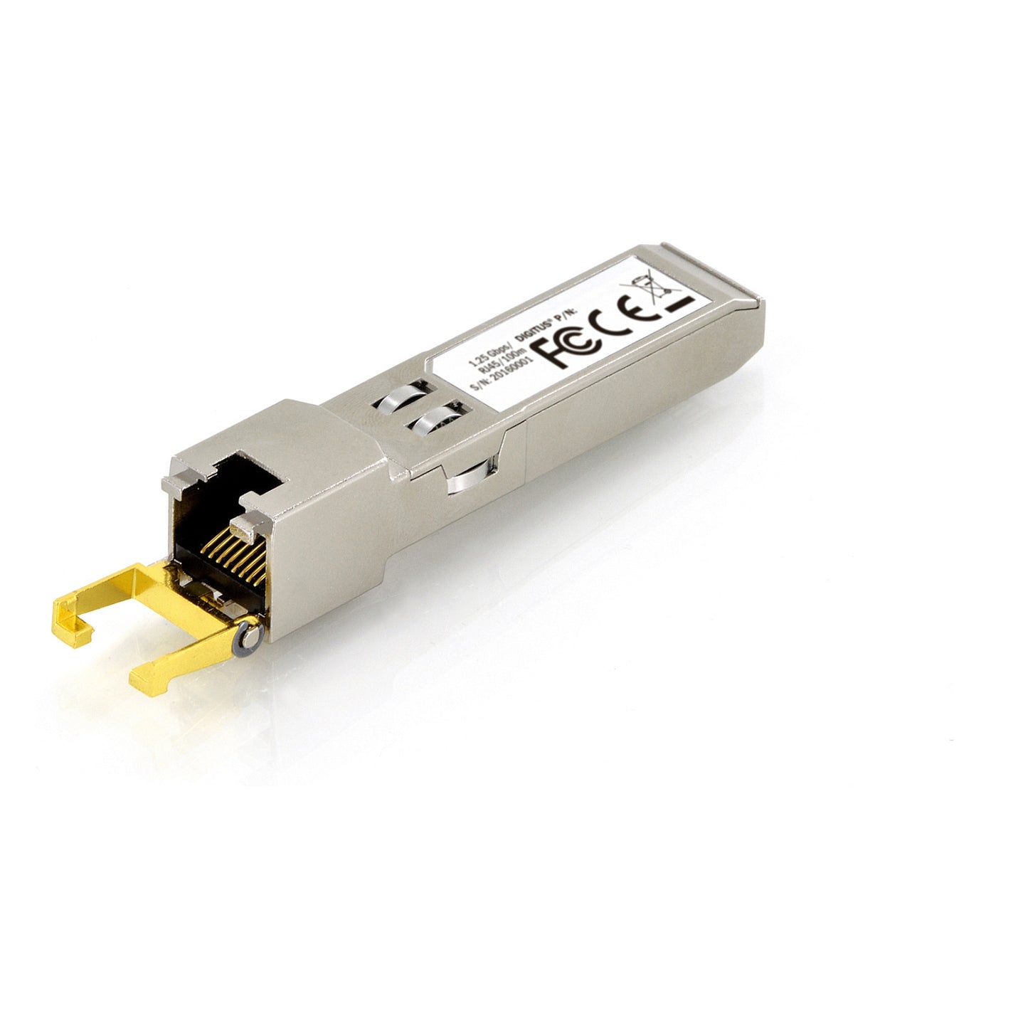 DIGITUS Mini GBIC Kupfer SFP Modul. 10 Gbps. RJ45