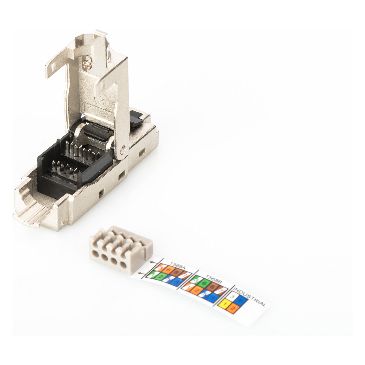 DIGITUS Stecker RJ45 Cat6a zur Feldkonfektionierung