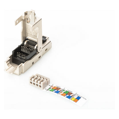DIGITUS Stecker RJ45 Cat6a zur Feldkonfektionierung