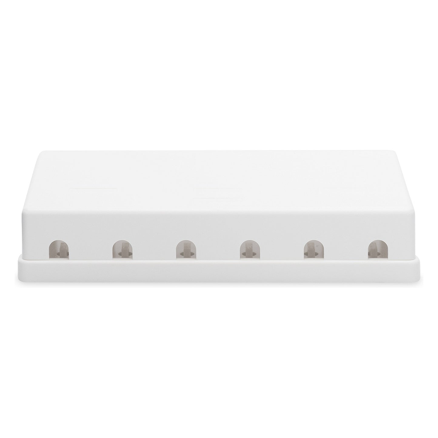 DIGITUS Gehäuse für Keystone Jacks 6-Port. weiß. Aufputzbox
