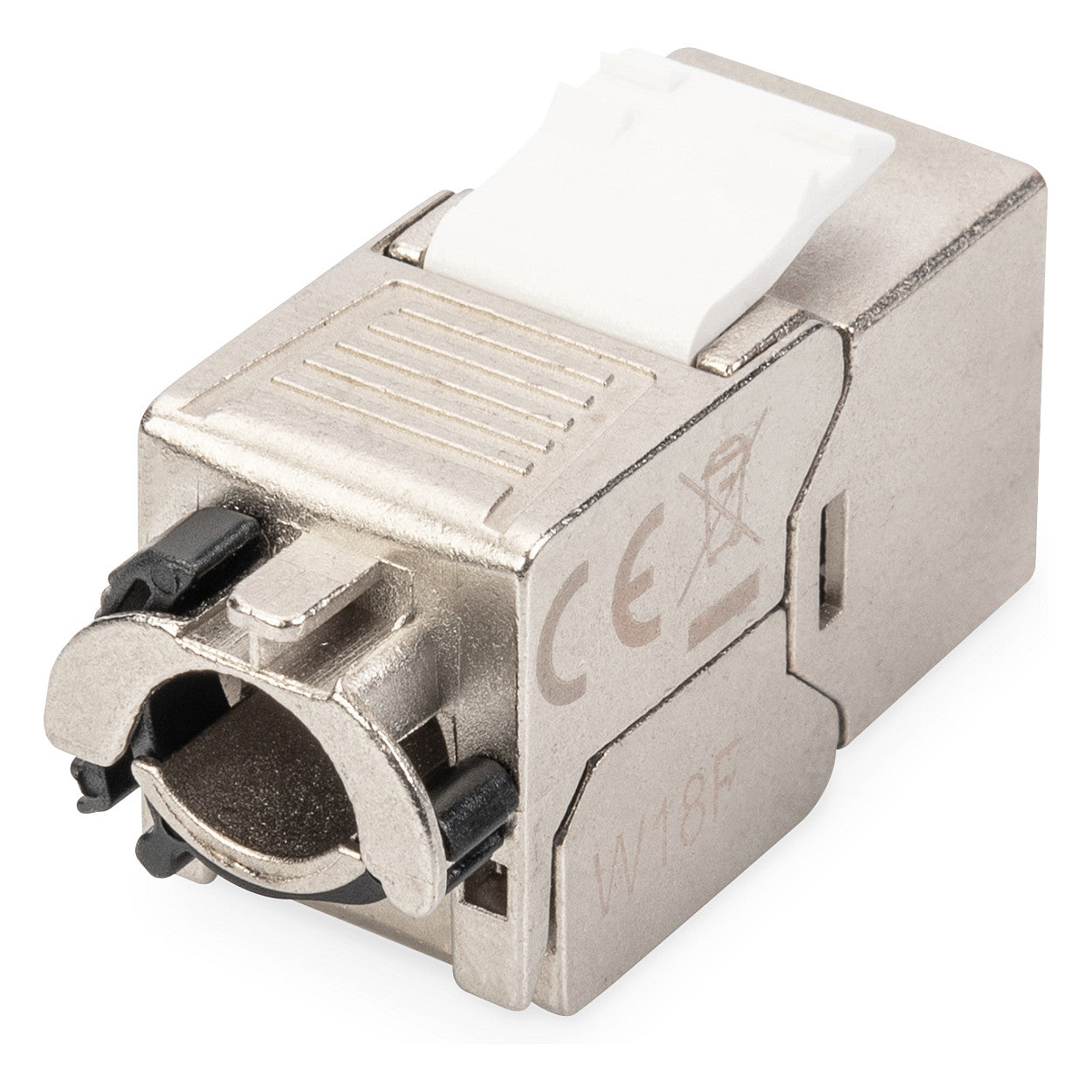 DIGITUS Keystone Jack Cat6a RJ45 -> LSA geschirmt 500MHz