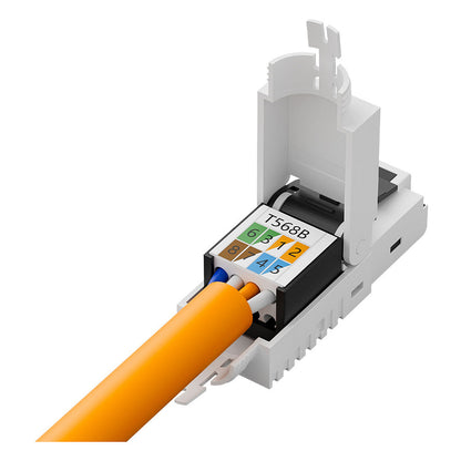 DIGITUS RJ45-Stecker Cat6a für Feldanwendungen ungeschirmt