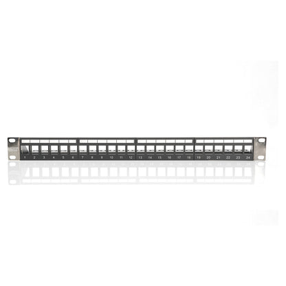 DIGITUS Patchpanel 1HE 24-Port Rackmount Modular geschirmt