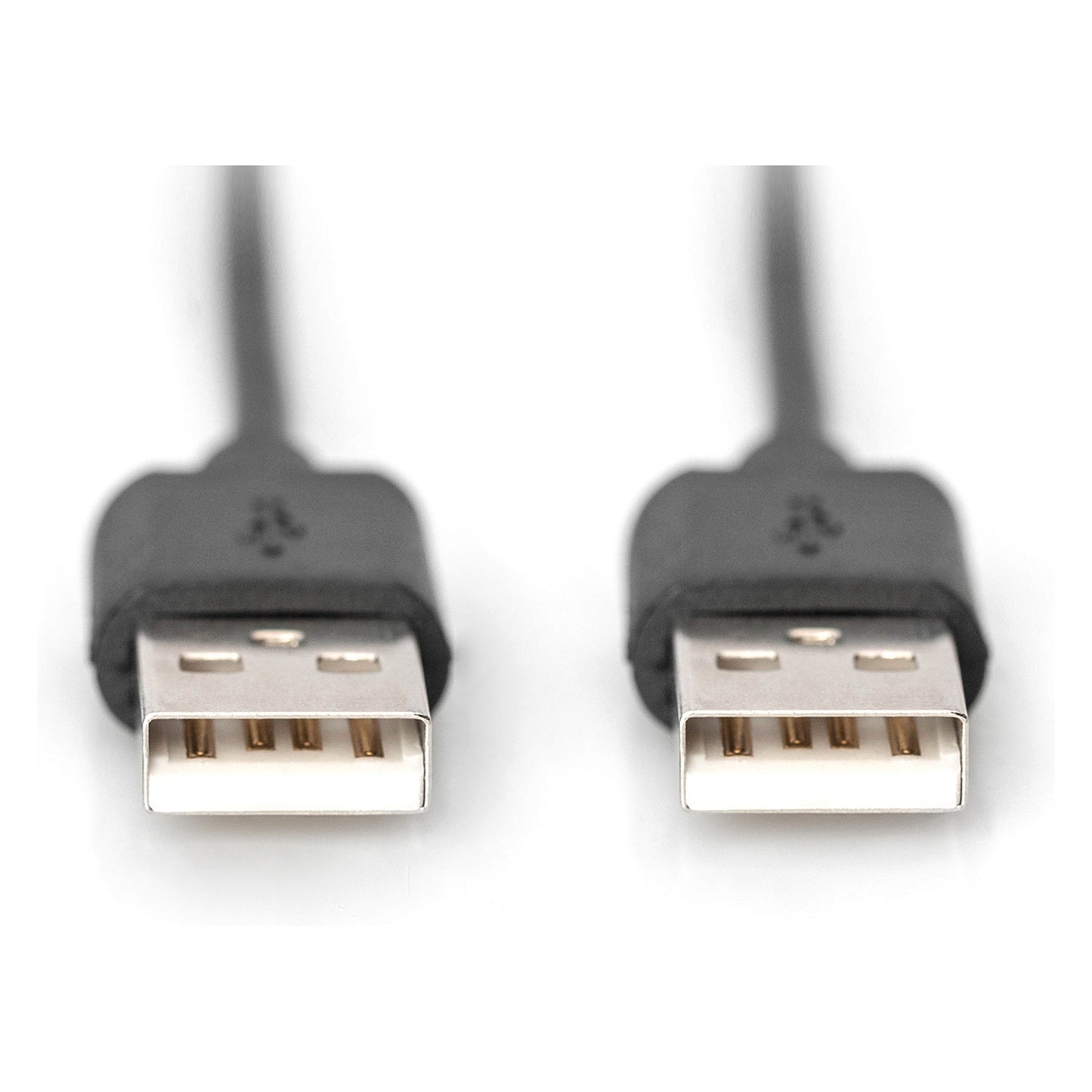 DIGITUS USB 2.0 Anschlusskabel Typ A -A St/St 1.8m, sw