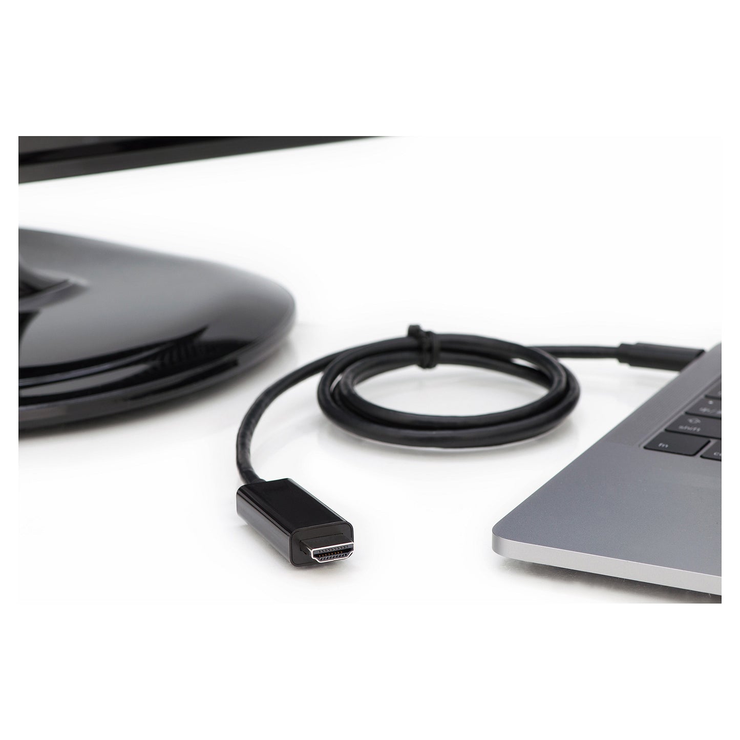 DIGITUS USB C Adapterkabel Typ C -HDMI A 4K St/St 2.0m, sw