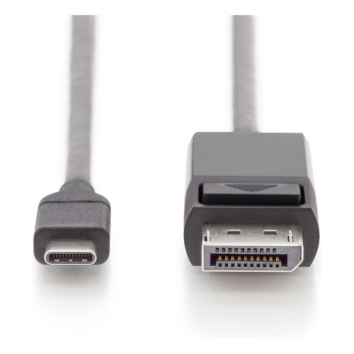 DIGITUS USB C Adapterkabel Typ C -DP 32,4GB St/St 2.0m, sw