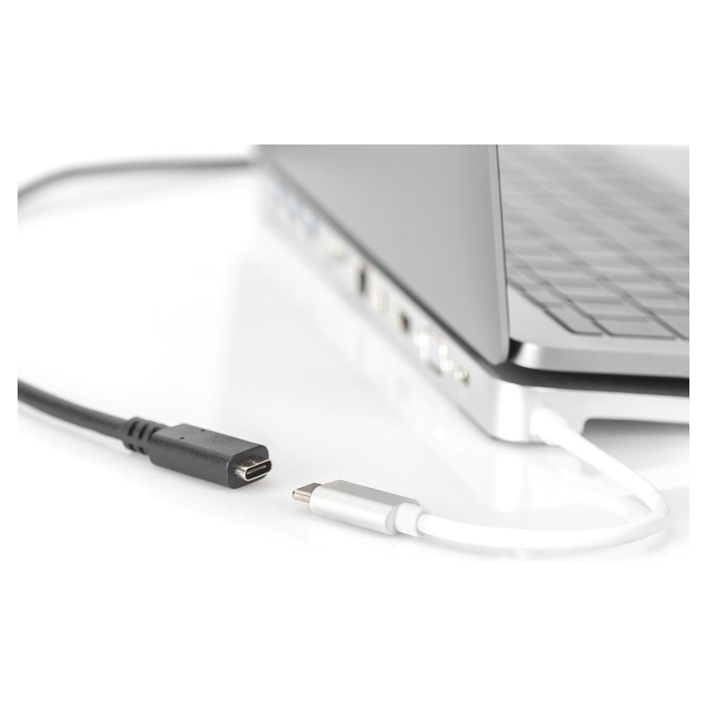 DIGITUS USB 2.0 Verlängerungskabel Typ C -C St/Bu 2.0m, sw