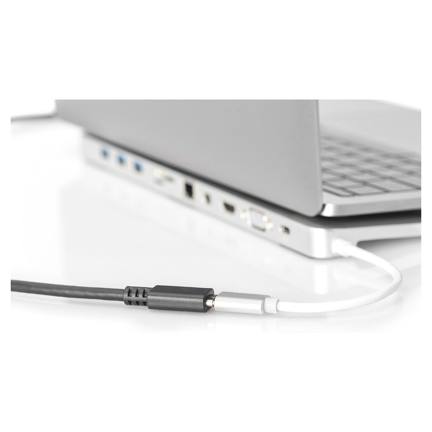 DIGITUS USB 2.0 Verlängerungskabel Typ C -C St/Bu 2.0m, sw