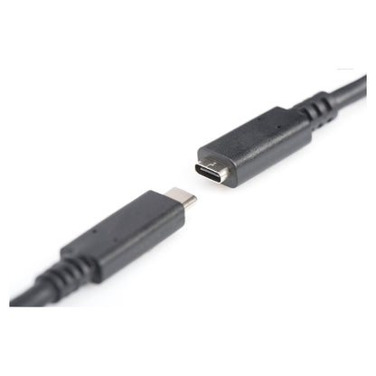 DIGITUS USB 2.0 Verlängerungskabel Typ C -C St/Bu 2.0m, sw