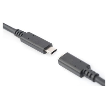 DIGITUS USB 2.0 Verlängerungskabel Typ C -C St/Bu 2.0m, sw