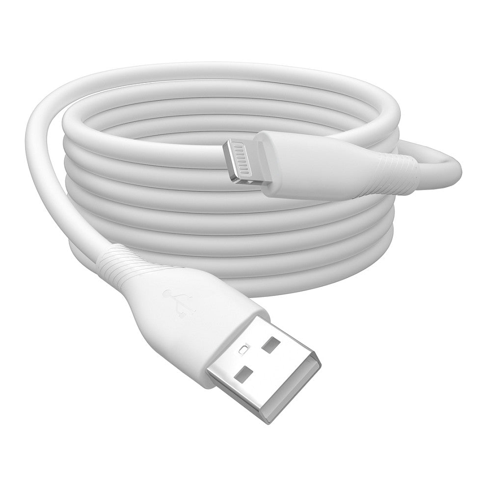 DIGITUS USB 2.0 Kabel Typ A-Lightning Silikon 1m MFI weiß