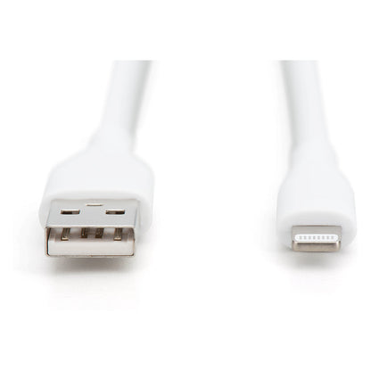 DIGITUS USB 2.0 Kabel Typ A-Lightning Silikon 2m MFI weiß