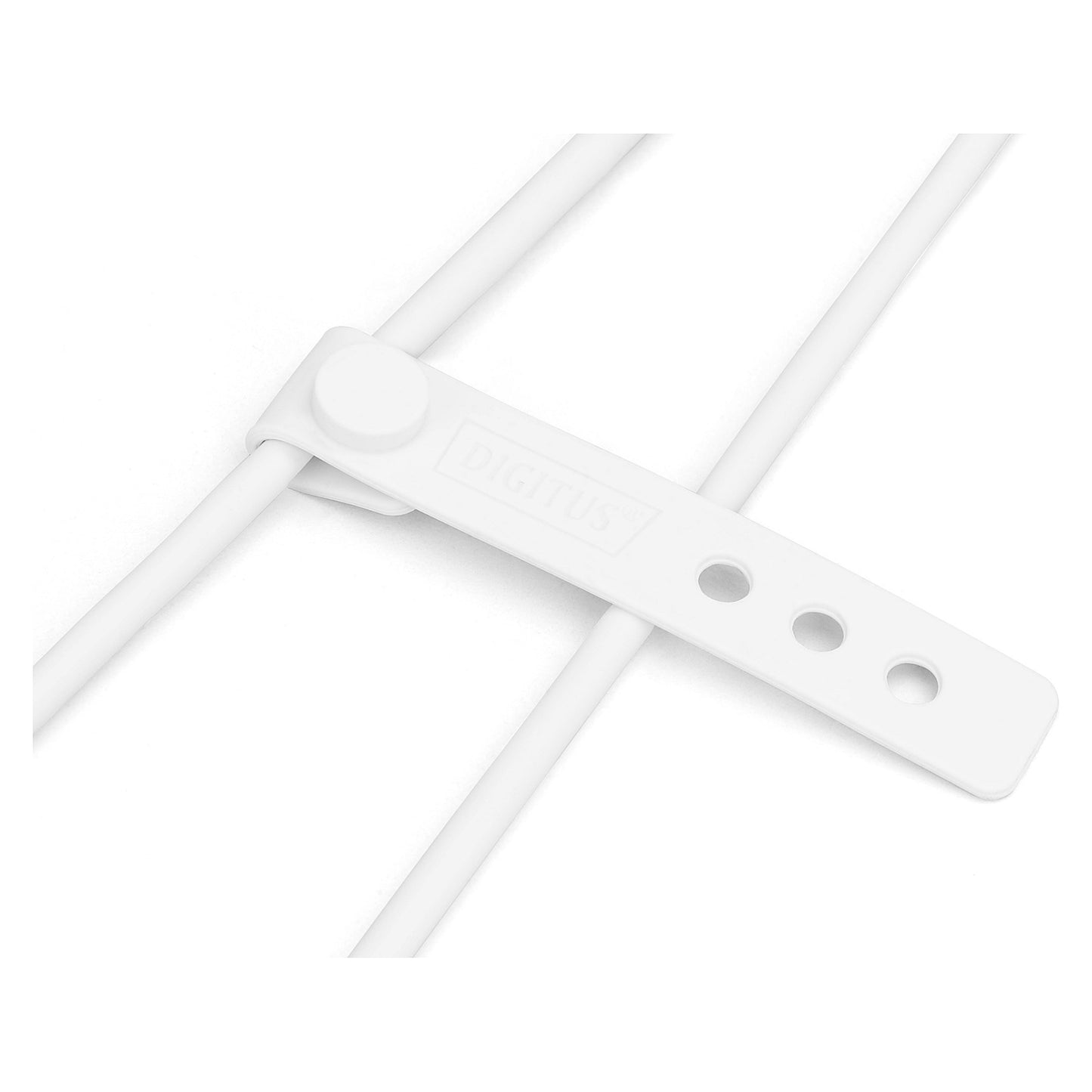 DIGITUS USB 2.0 Kabel Typ C-Lightning Silikon 0,5m MFI weiß