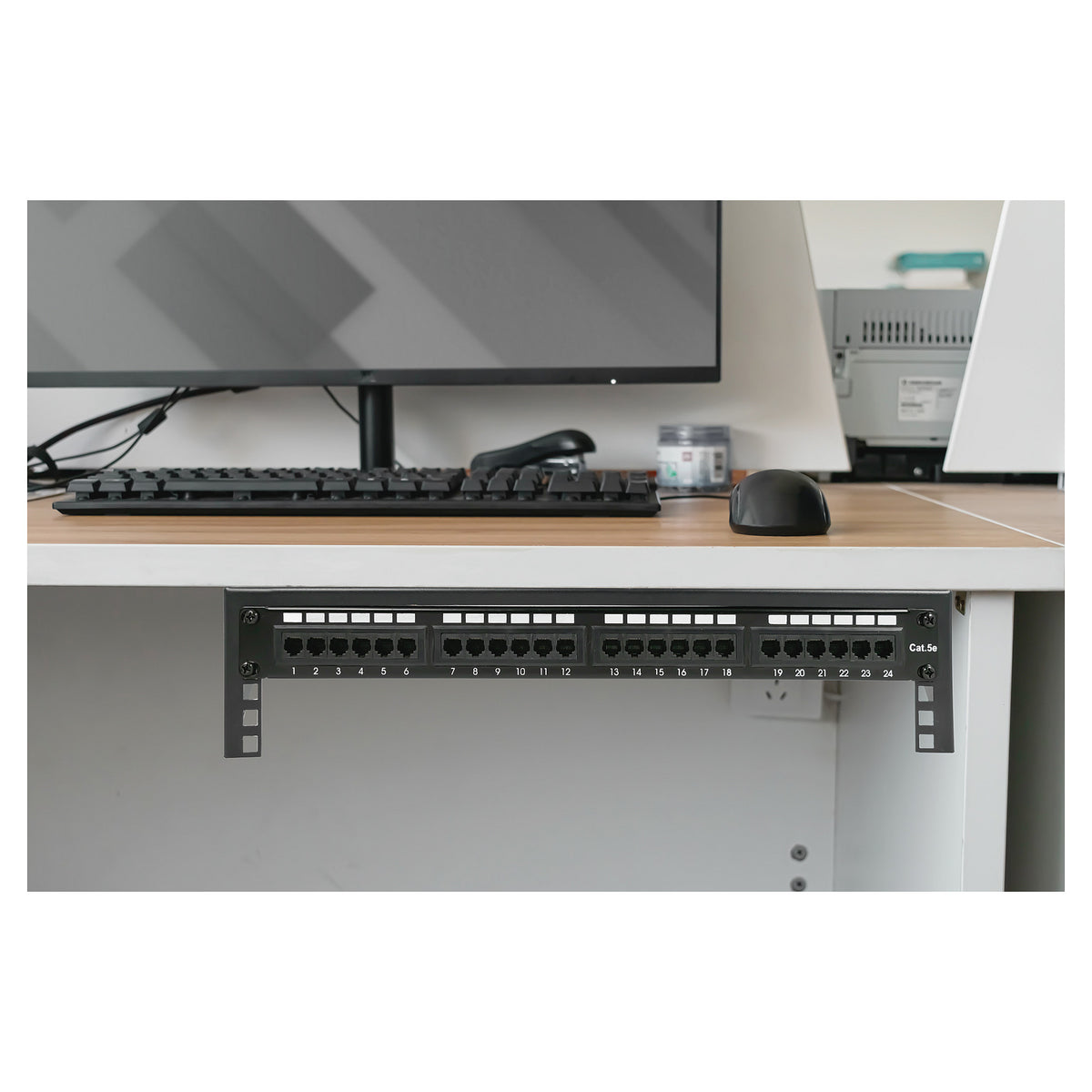 DIGITUS 19-Zoll Equipment Wandmontage Halterung, 2HE