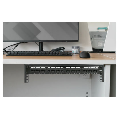 DIGITUS 19-Zoll Equipment Wandmontage Halterung, 2HE