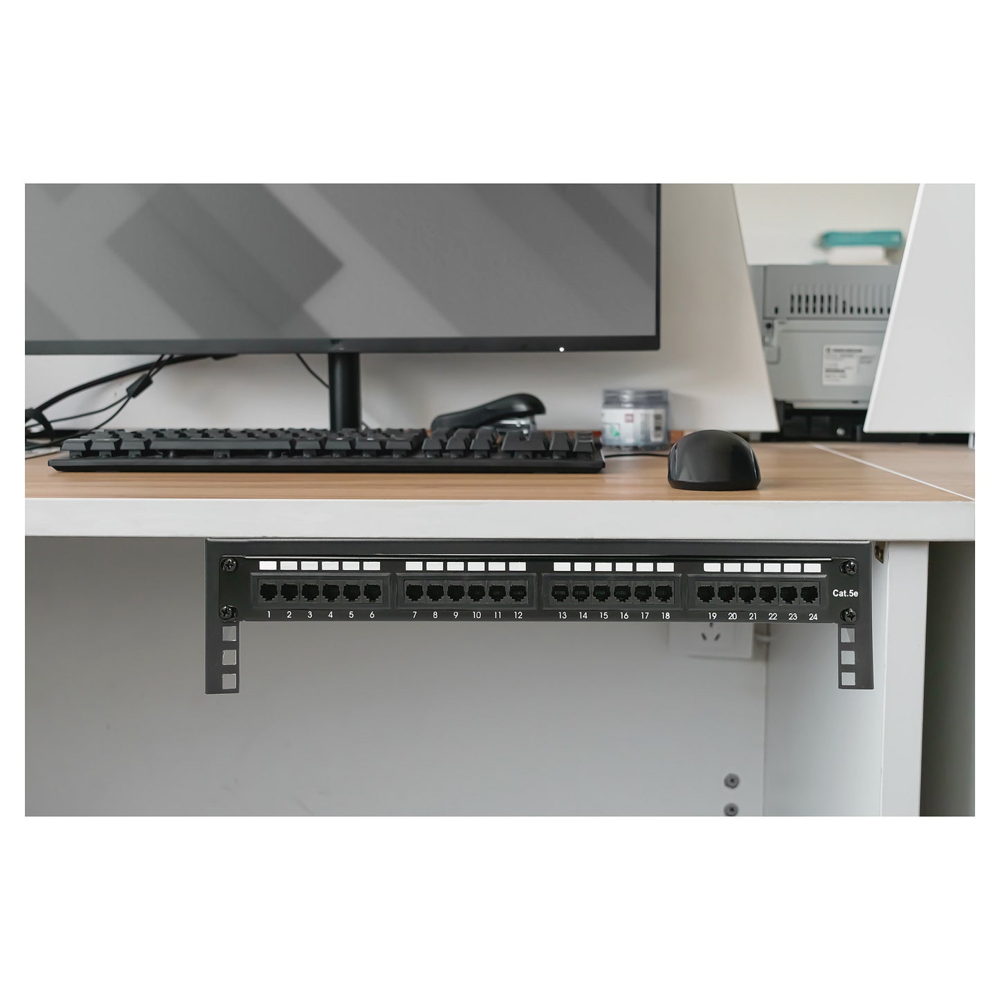 DIGITUS 19-Zoll Equipment Wandmontage Halterung, 2HE