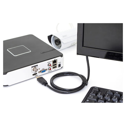 DIGITUS HDMI-Kabel A HighSpeed Ethernet St/St 3.0m schwarz