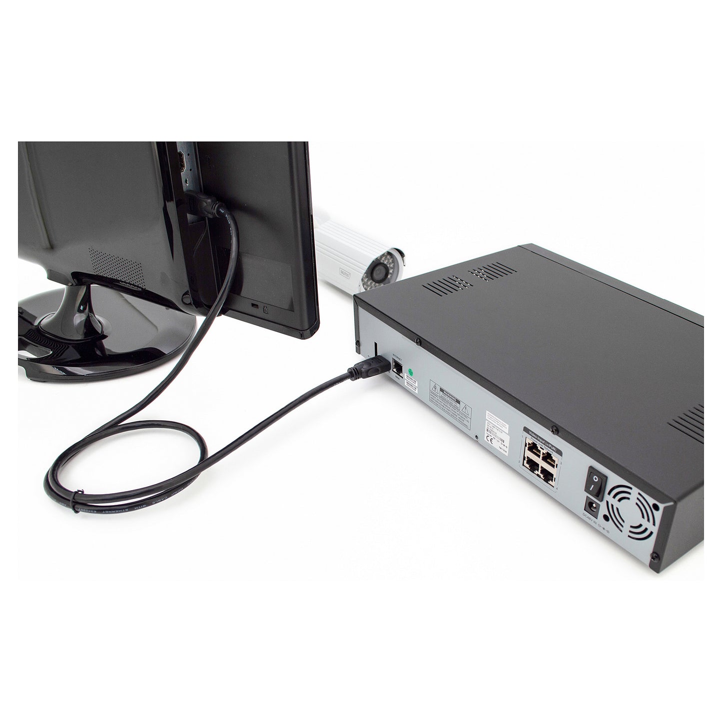 DIGITUS HDMI-Kabel A HighSpeed Ethernet St/St 2.0m schwarz