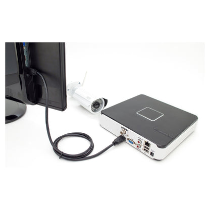 DIGITUS HDMI-Kabel A HighSpeed Ethernet St/St 2.0m schwarz