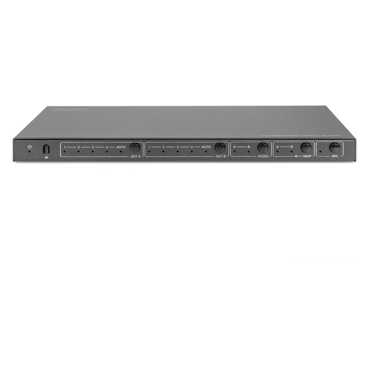 DIGITUS 4x2 HDMI Matrix Switch, 4K/60Hz