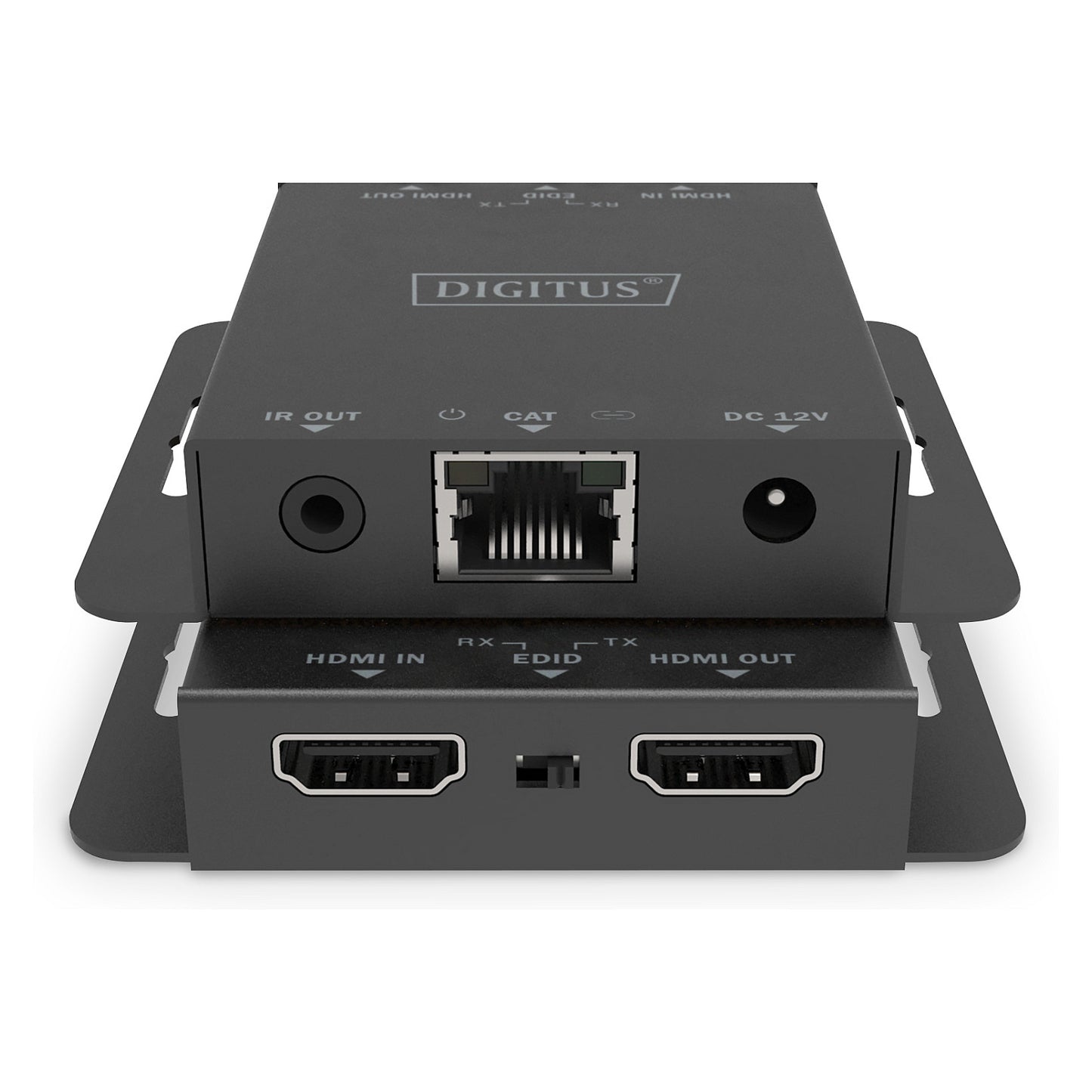 DIGITUS HDMI Extender Set USB 70m 4K schwarz