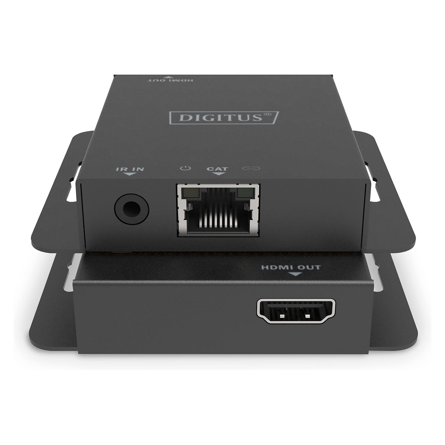 DIGITUS HDMI Extender Set USB 70m 4K schwarz