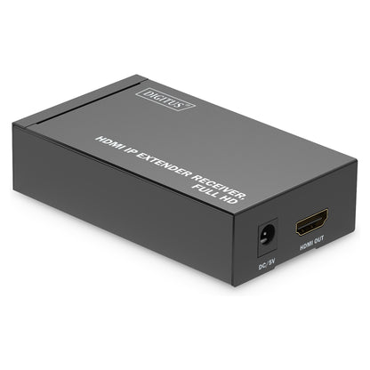 DIGITUS HDMI IP Extender Receiver Full HD schwarz