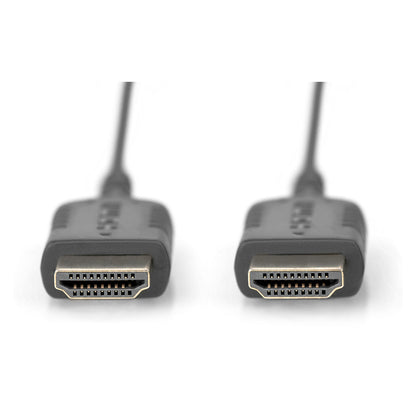 DIGITUS HDMI Anschlusskabel, HighFlex St/St, 2.0m, sw