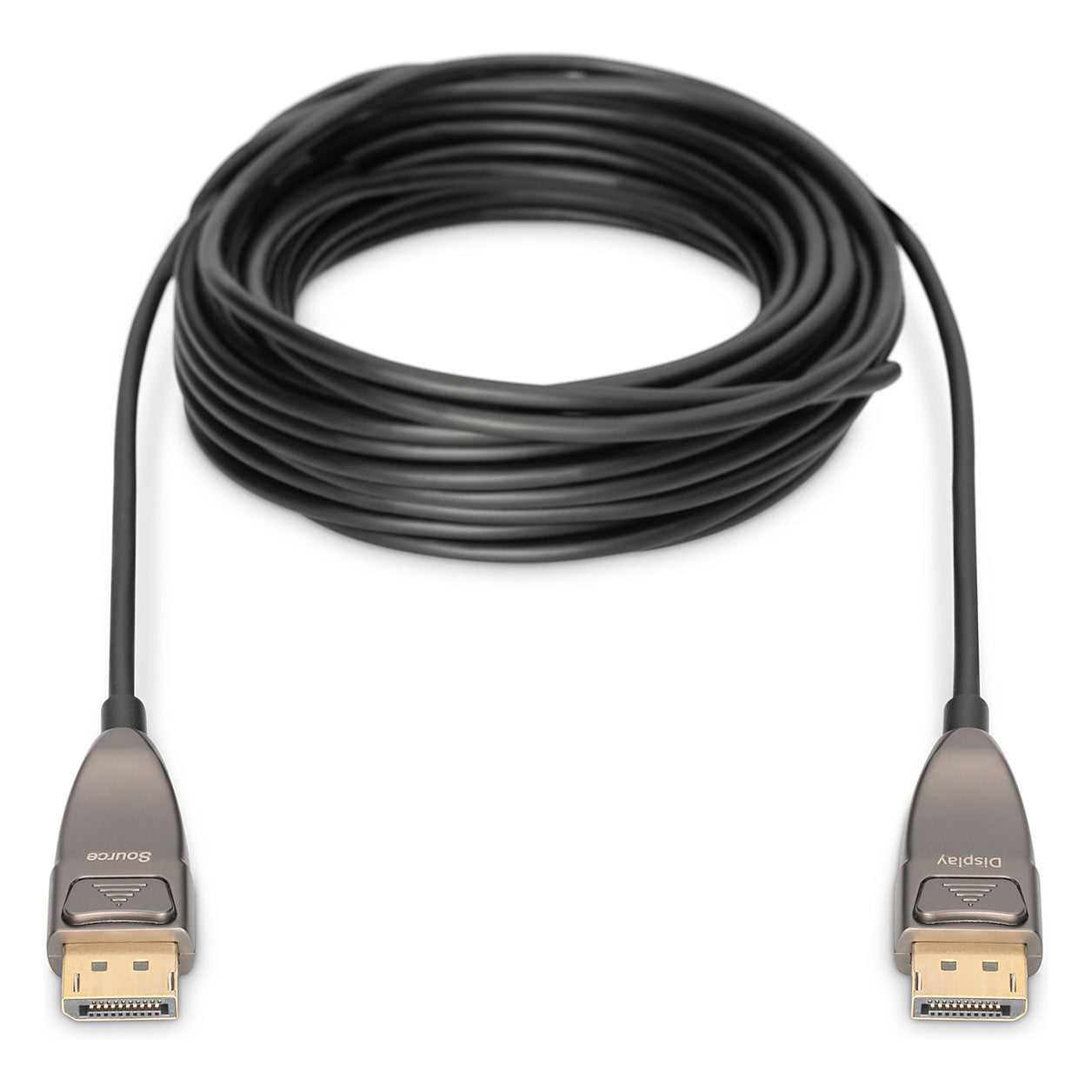 DIGITUS DisplayPort AOC Hybrid Glasfaserkabel, UHD 8K, 10m