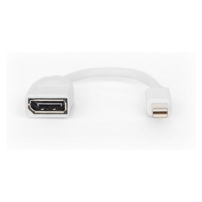 DIGITUS DisplayPort Kabel, mini DP - DP St./Bu. 0,15m weiß