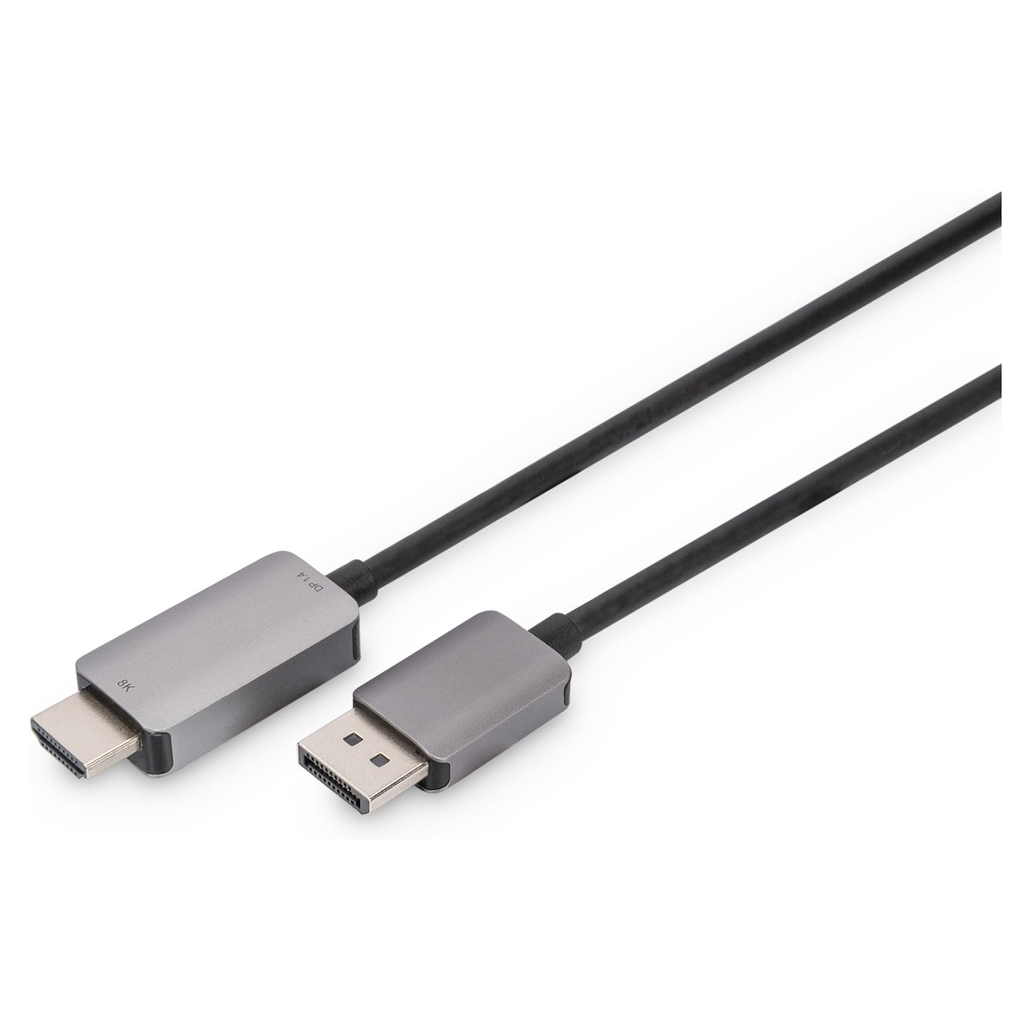 DIGITUS DisplayPort Adapterkabel DP->HDMIA St/St 8K 1,8m sch