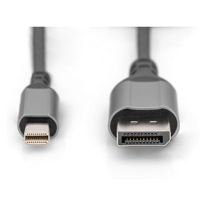 DIGITUS DisplayPort Adapterkabel mini DP->DPort St/St 8K 2m