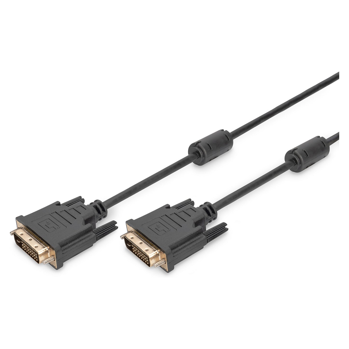 DIGITUS DVI-D-Kabel DVI(24+1) -> DVI(24+1) St/St 2.00m schw Polybeutel