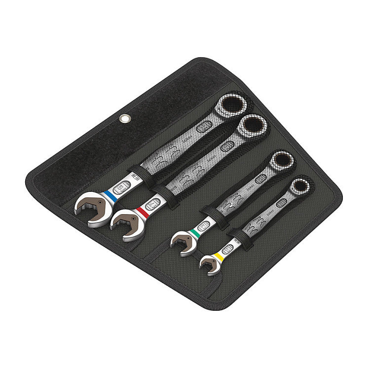 Wera 6000 Joker 4 Set 1 Maul-Ringratschenschlüssel-Satz