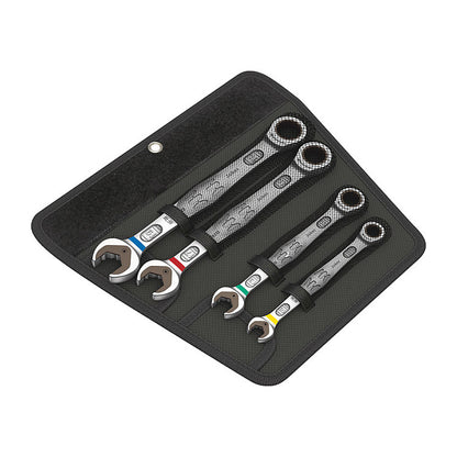 Wera 6000 Joker 4 Set 1 Maul-Ringratschenschlüssel-Satz