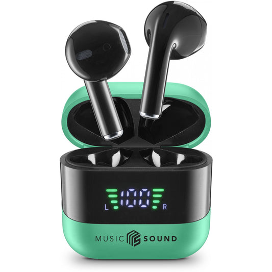 Cellularline Music & Sound Bluetooth Earphones Spark Green