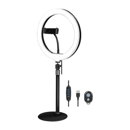 Logilink Smartphone-Ringlicht-Stativ m. Fernauslöser.DM 25cm