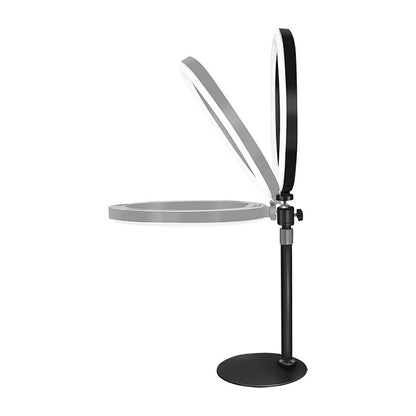 Logilink Smartphone-Ringlicht-Stativ m. Fernauslöser.DM 25cm