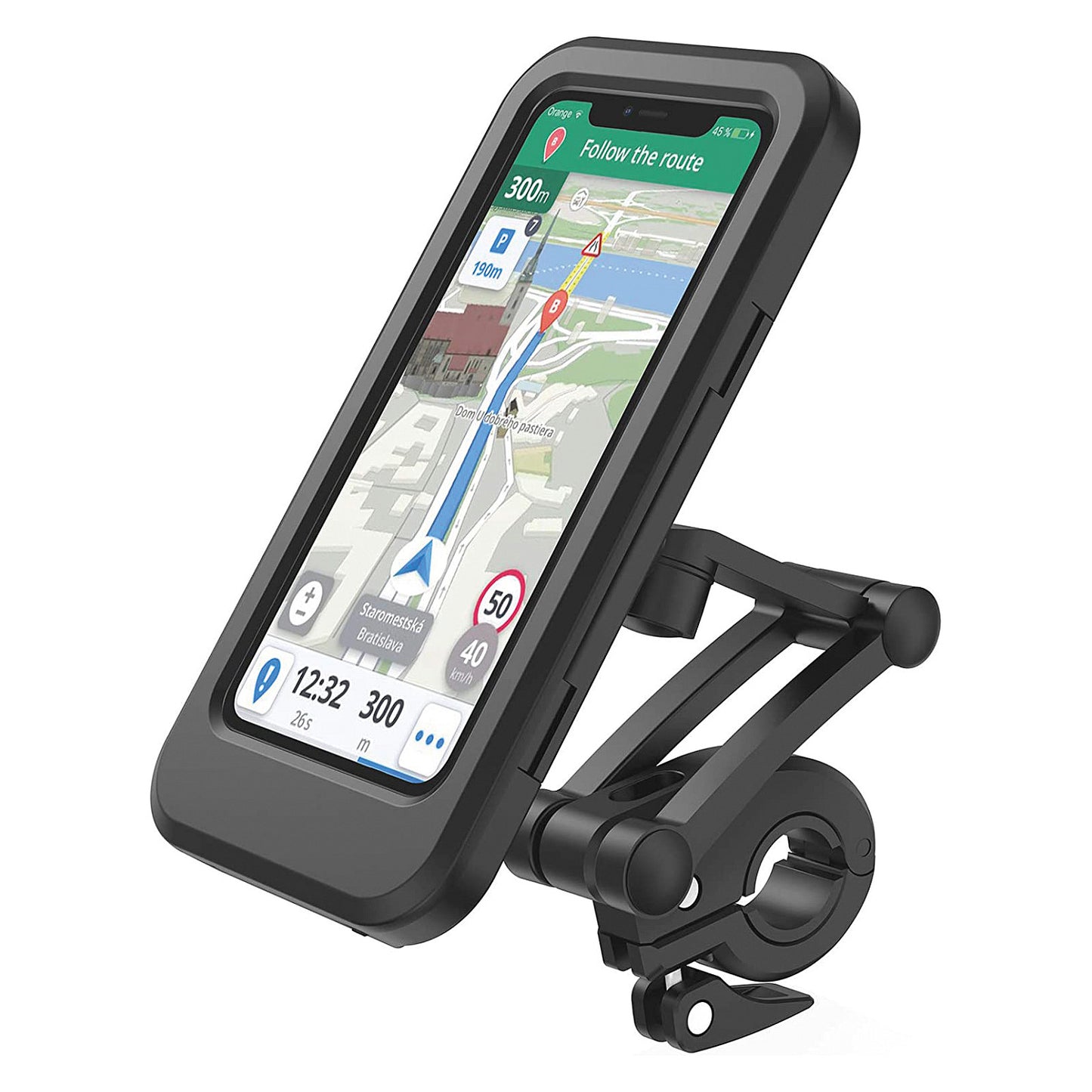 RealPower Smartphone Halterung RadTour für Fahrräder/E-Bikes