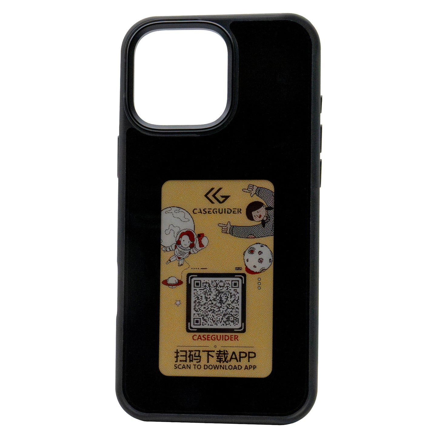 REALPOWER MAGIC CASE.iPhone 16 Pro.color Display.Magsafe.bla