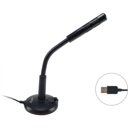 Equip Tischmikrofon+Einstellbarer Winkel mit USB Anschluss