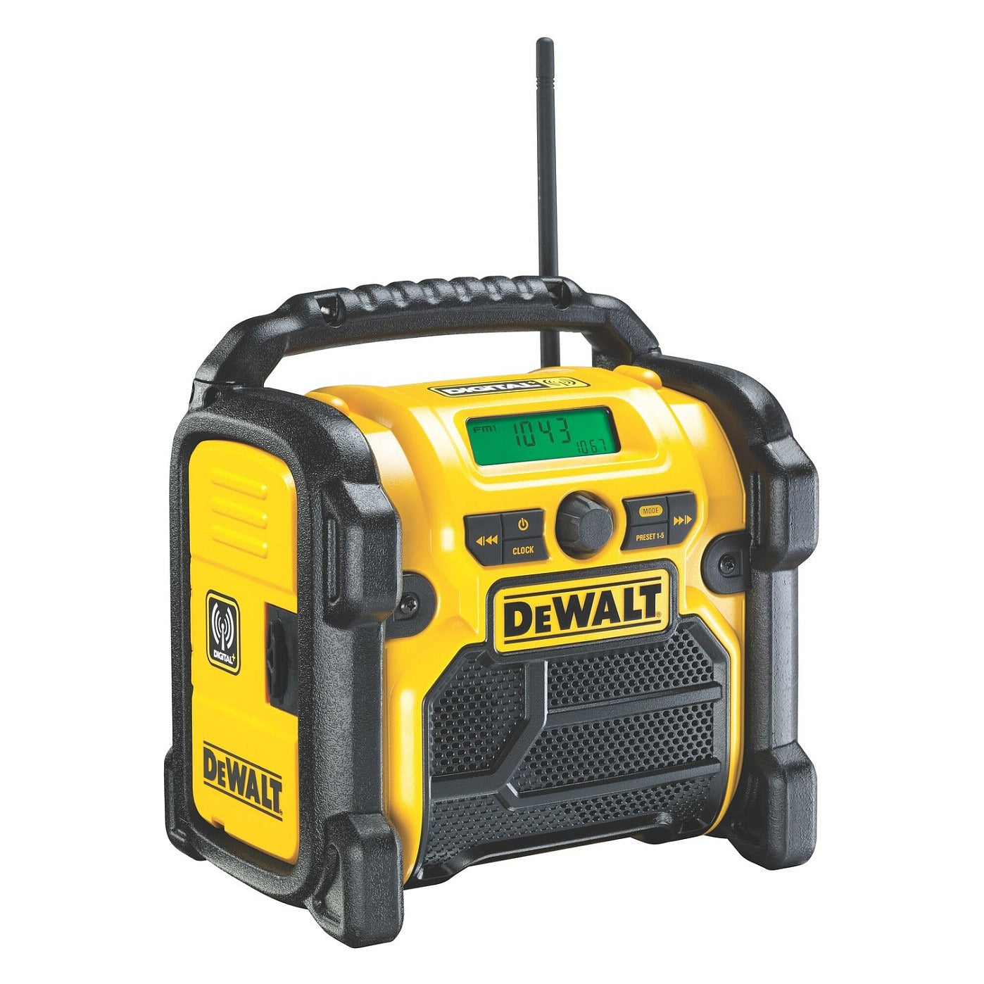 DEWALT Akku- und Netz-Radio fuer 10.8 - 18V