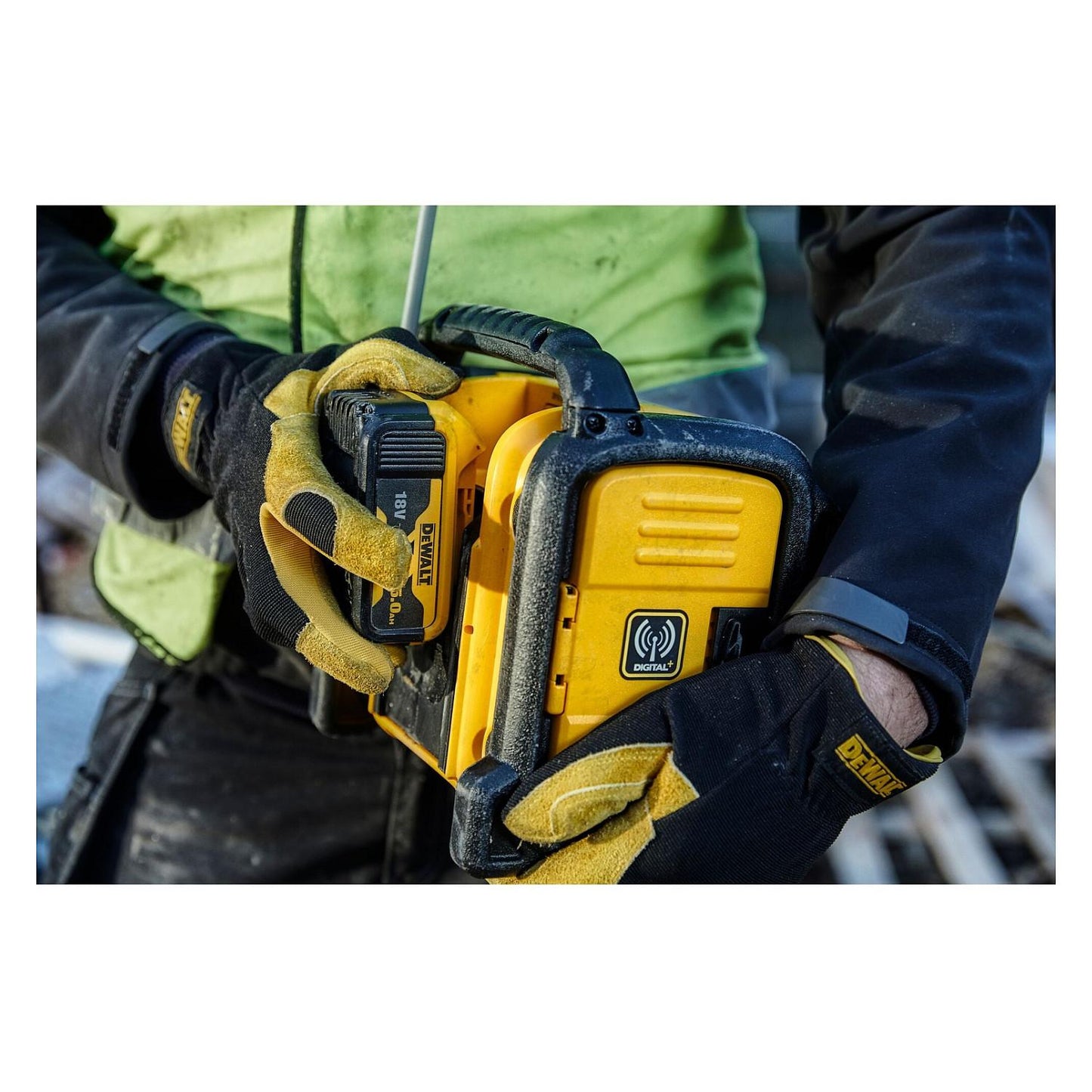 DEWALT Akku- und Netz-Radio fuer 10.8 - 18V