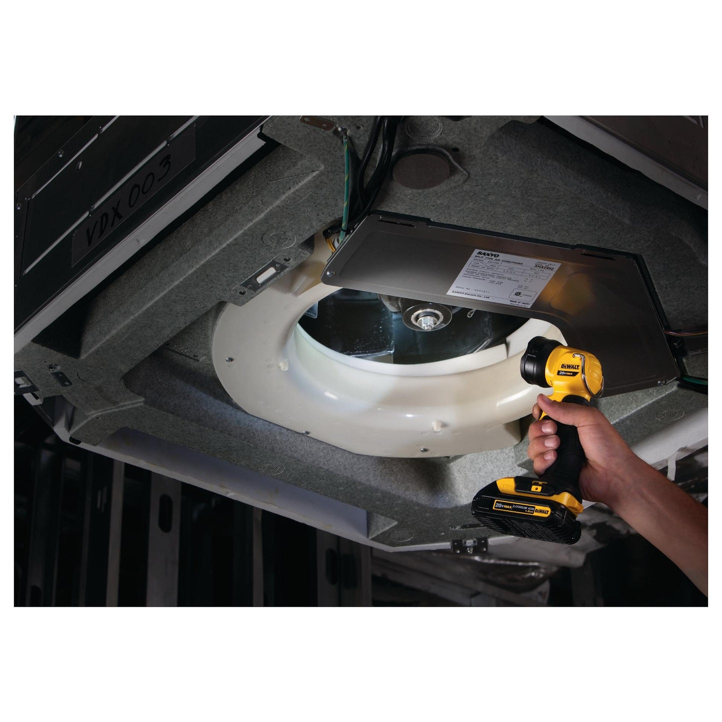 DEWALT Akku-LED-Lampe. 18V (Basisv.)