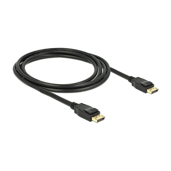 DELOCK Kabel DisplayPort 1.2 Stecker > DisplayPort Stecker 2 m schwarz 4K